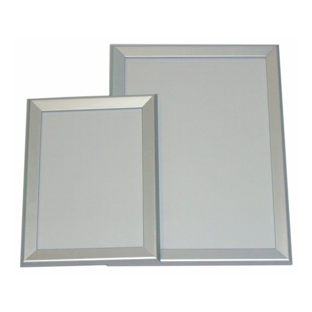 A2 Silver Square 30mm Wide Snap Frame image 0