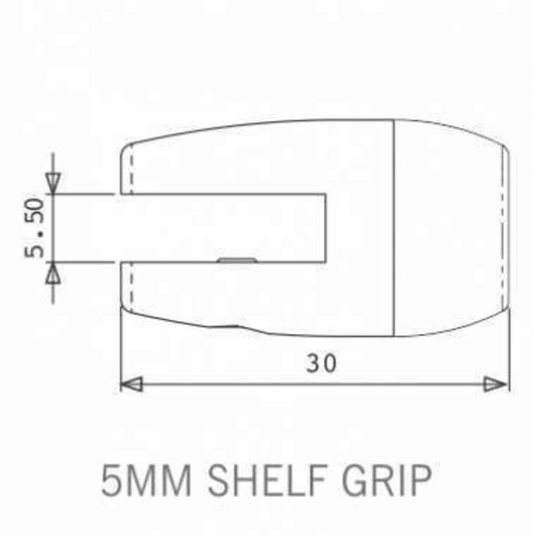 Axis Shelf Grip 5mm image 1