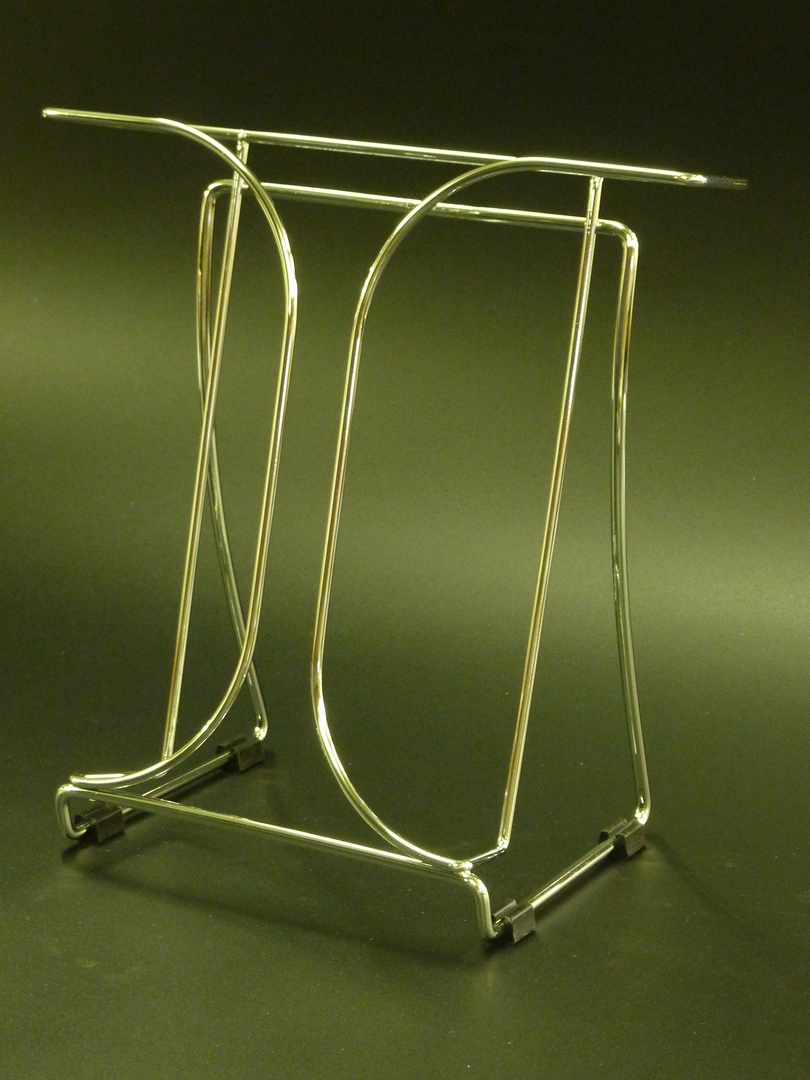 (78145) Chrome Wire Brochure Holder, A4 - Award Plastics & Displays