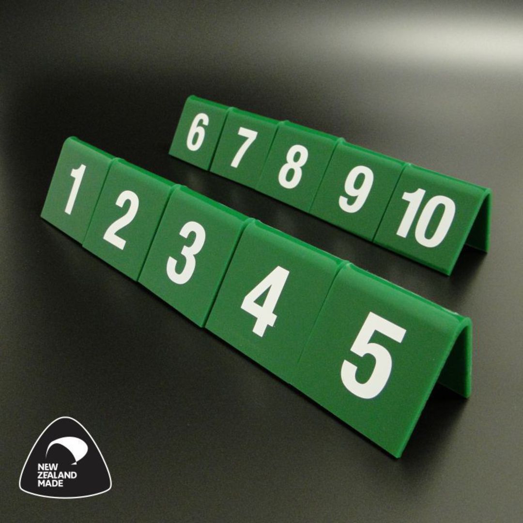 Green Table Numbers 1-10 image 0