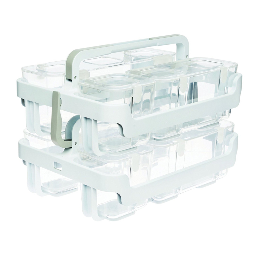 Stackable Caddy Organiser with 3 Containers image 3