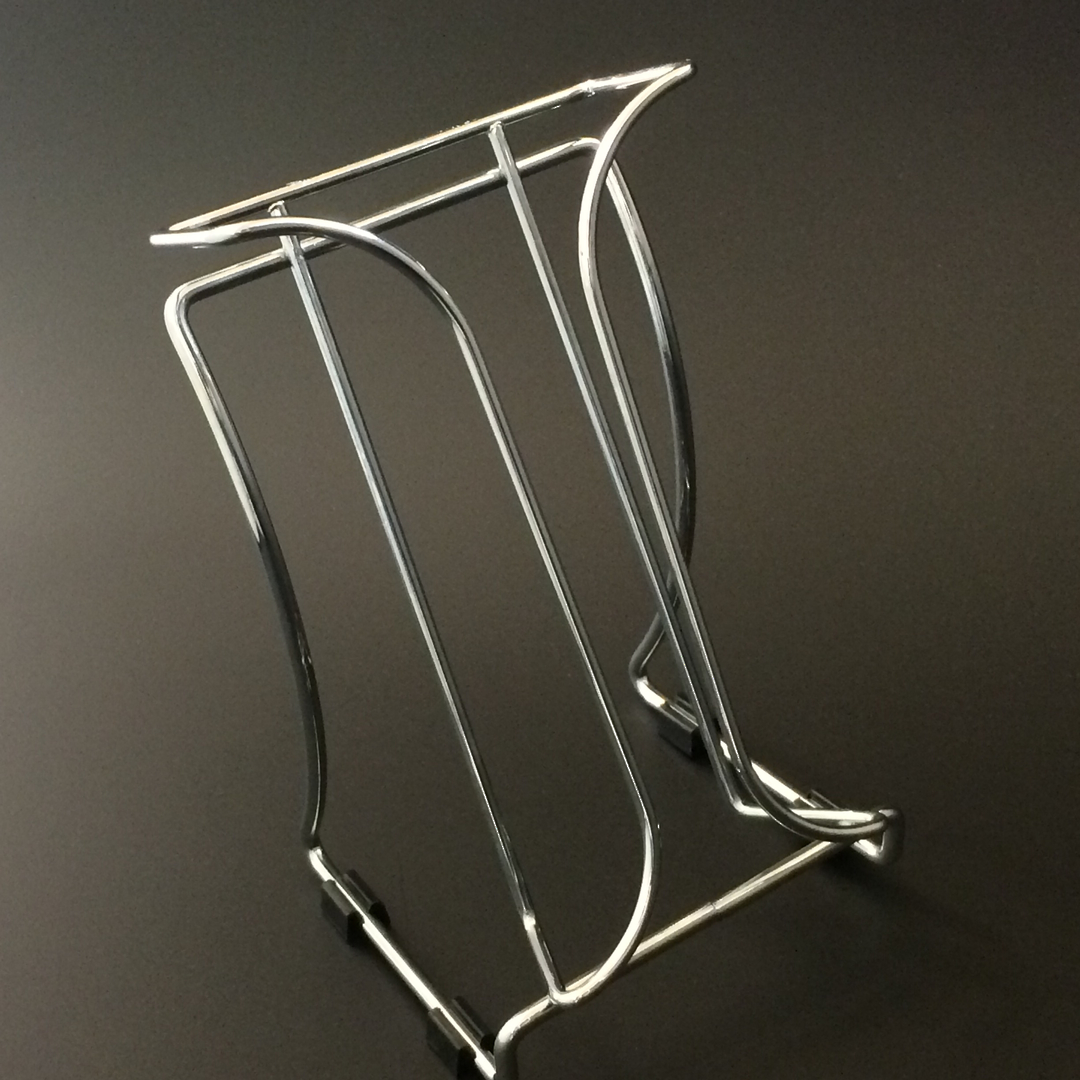 DLE Chrome Wire Brochure Holder image 0