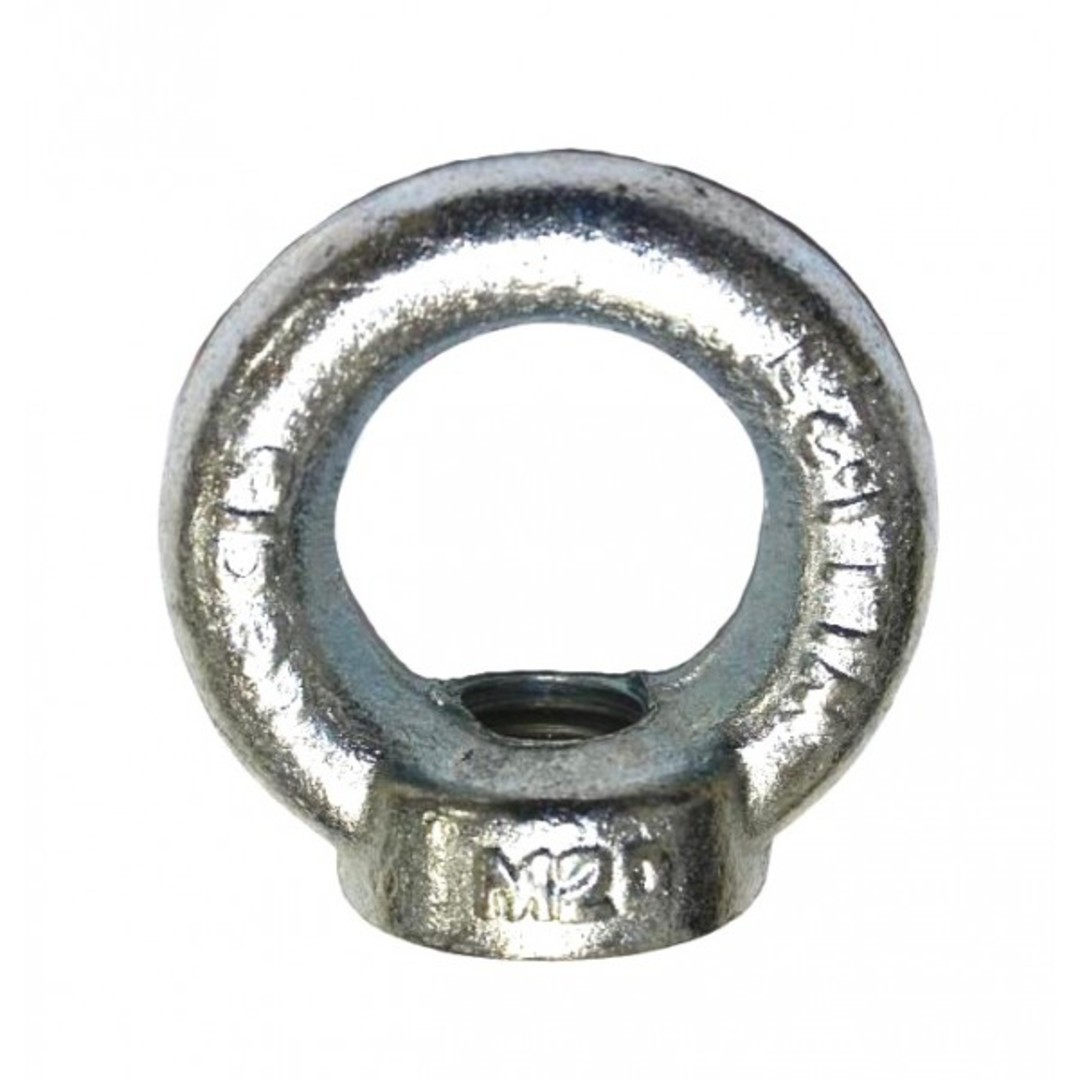 LIFTING EYE NUT 12mm 0.3 TON DIN 582 image 0