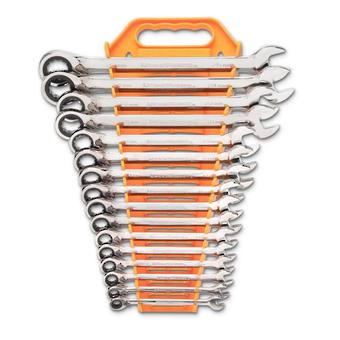 WRENCH RATCHET SET REVERSIBLE 8-25mm 16pc GEARWRENCH image 0