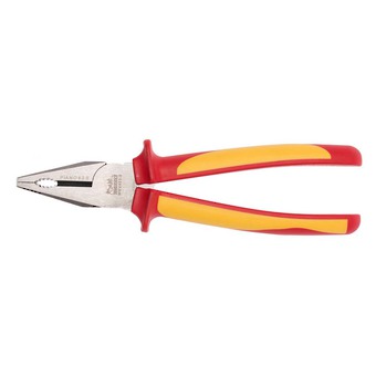 PLIER COMBINATION INSULATED 200mm 8" HEAVY DUTY TENG image 0