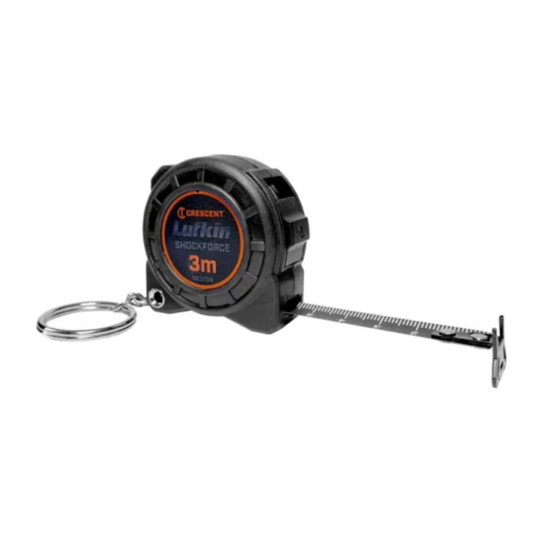 TAPE MEASURE 3M METRIC KEY CHAIN LUFKIN image 0