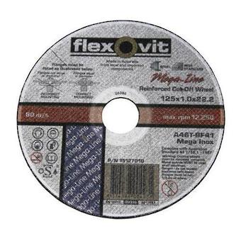 DISC CUT OFF 125 x 1.0 INOX FLEXOVIT image 0