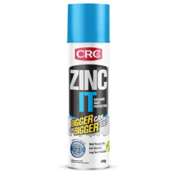 ZINC AEROSOL GREY PURE 500ml CRC - SPECIAL PRICE image 0