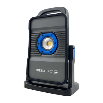 LED WORK LIGHT RECHARGEABLE 2200 LUMEN GRIZZLY image 0