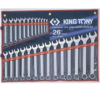 WRENCH R&OE SET 6-32mm 26pc KING TONY image 0