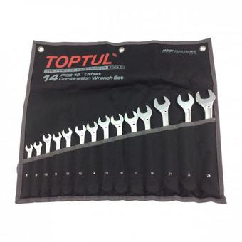 WRENCH R&OE SET 8-24mm 14pc TOPTUL image 0