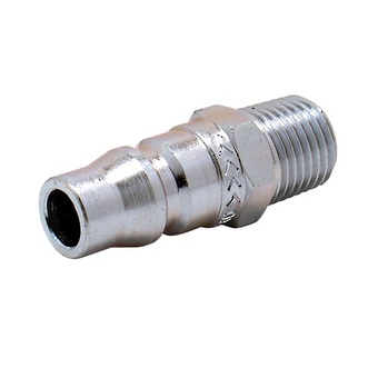 CONNECTOR 1/4" BSP MALE ARO (A112A) image 0