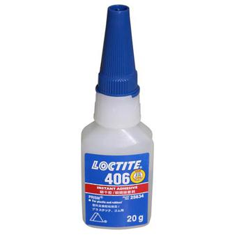 LOCTITE 406 25ml GLUE INSTANT HIGH STRENGTH LOW VISCOSITY (CLEAR) image 0