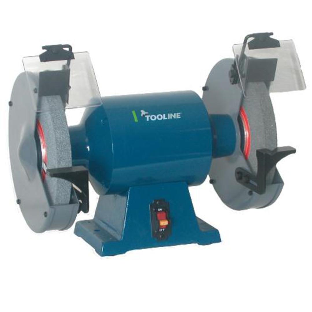 BENCH GRINDER 10" 1100w TOOLINE image 0