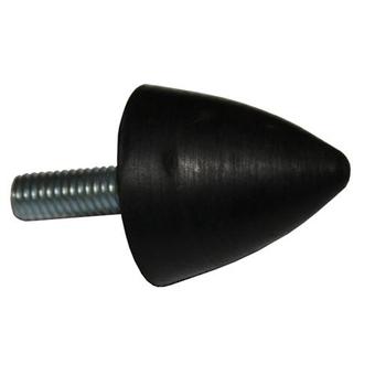 RUBBER CONICAL BUFFER MALE 100120-60 M12 image 0