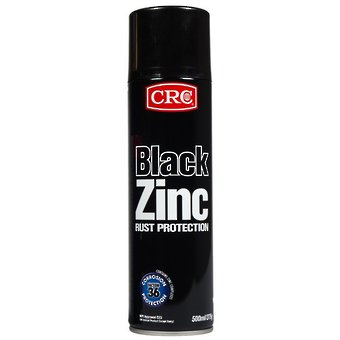 ZINC AEROSOL BLACK 500ml CRC - SPECIAL PRICE image 0