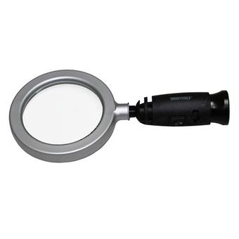 MAGNIFYING GLASS 4" WITH LED LIGHT image 0