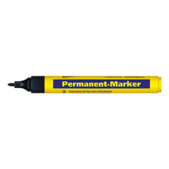 MARKER PERMANENT BLACK CHISEL TIP 1.5-3mm BLEISPITZ image 0