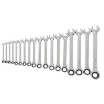 WRENCH RATCHET SET 9-24mm 18pce GEARWRENCH image 0