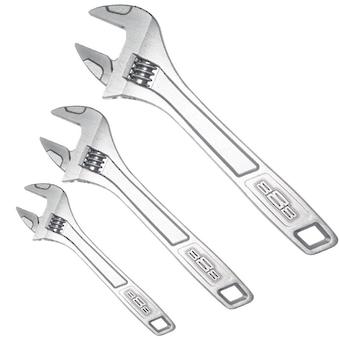 WRENCH ADJUSTABLE SET 3pce 150,200 & 250mm 888 by SP TOOLS image 0