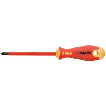 SCREWDRIVER INSULATED FLAT 3.5 x 100mm FELO image 0