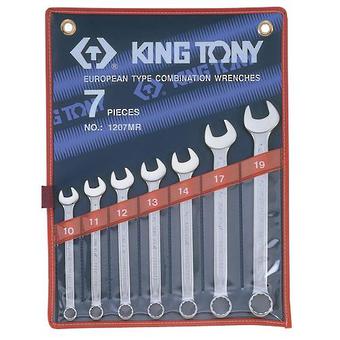 WRENCH R&OE SET 10-19mm 7pc KING TONY image 0
