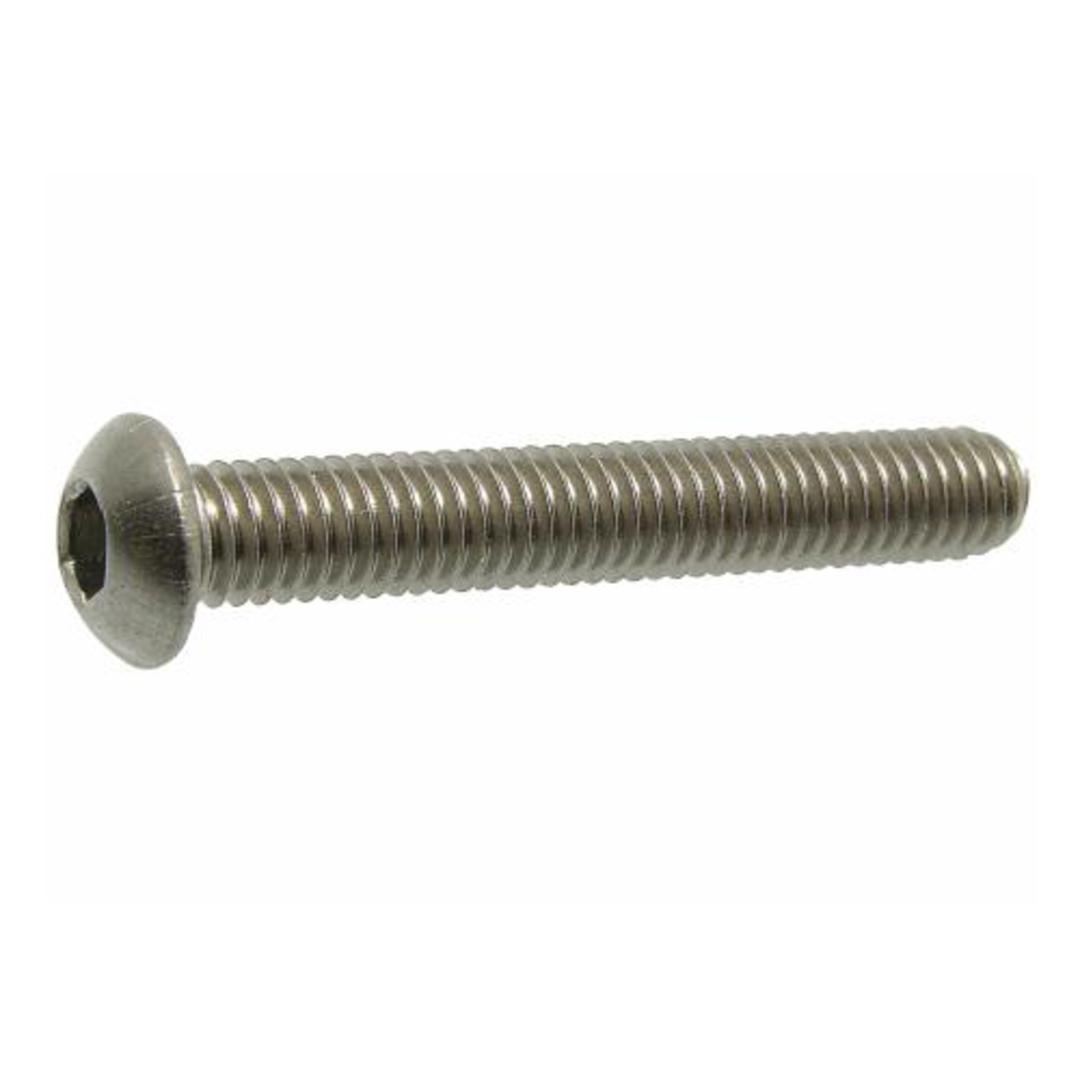 BUTTONHEAD SOCKET SCREW 3/16x3/4 UNC STAINLESS image 0