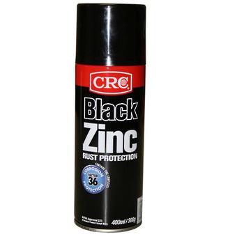 ZINC AEROSOL BLACK 400ml CRC - SPECIAL PRICE image 0