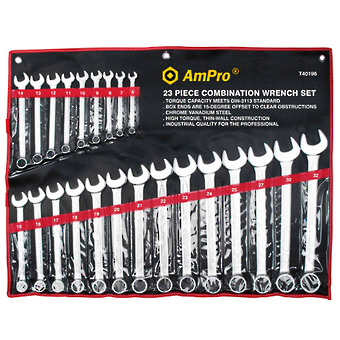 WRENCH R&OE SET 6-32mm 23pc AMPRO image 0