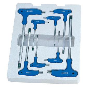 HEX WRENCH SET 8pc L-TYPE BALL KING TONY image 0