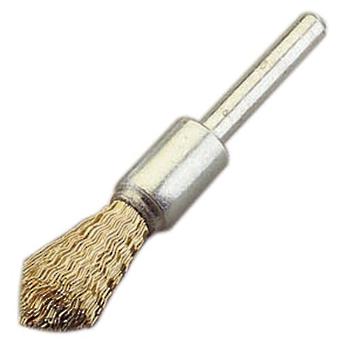 BRUSH WIRE END TYPE 12mm x 6mm SHANK POINTED JAZ image 0