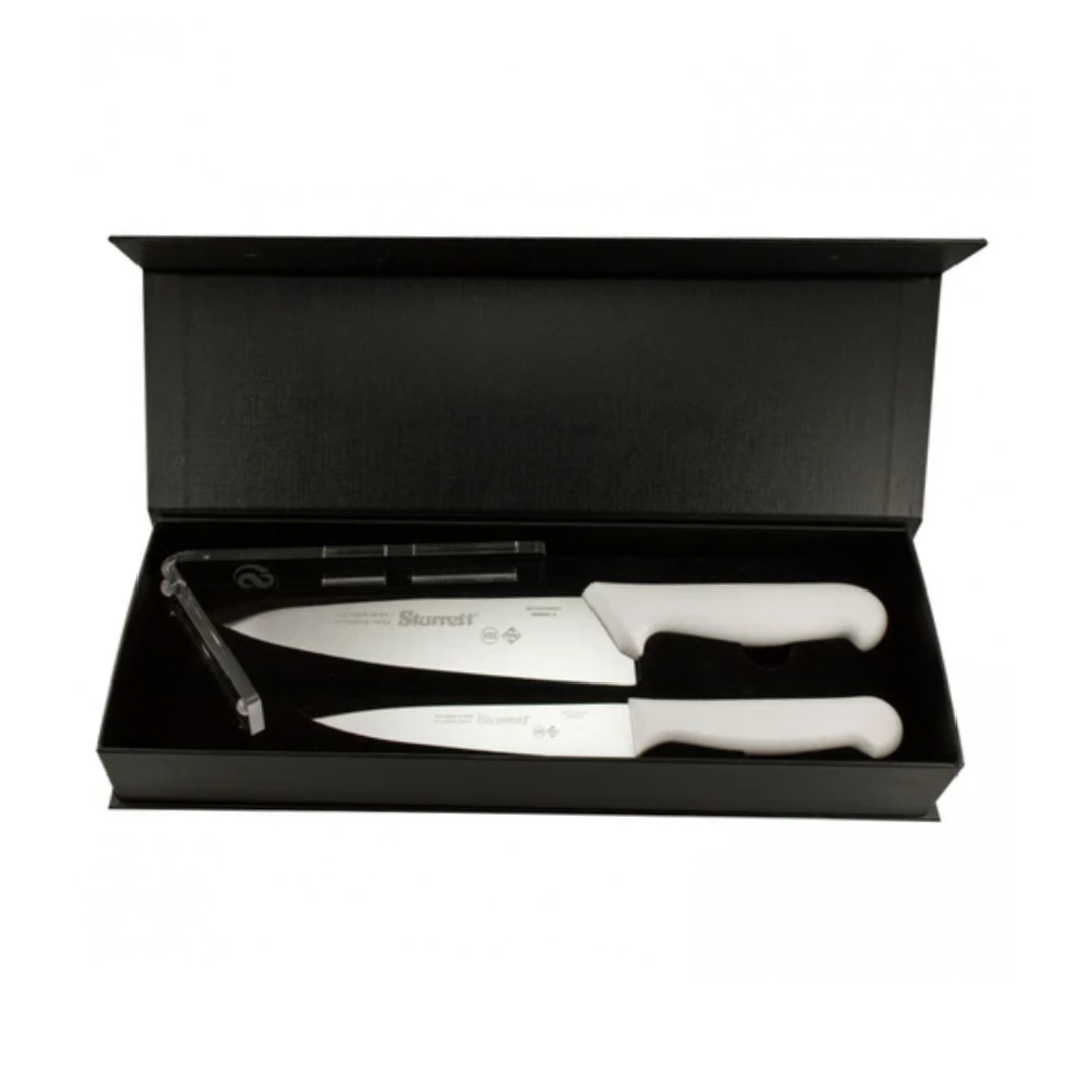 KNIFE SET KITCHEN 2pc STARRETT image 1