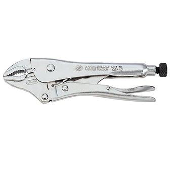 PLIER LOCK-GRIP CURVED JAW 7" KING TONY image 0