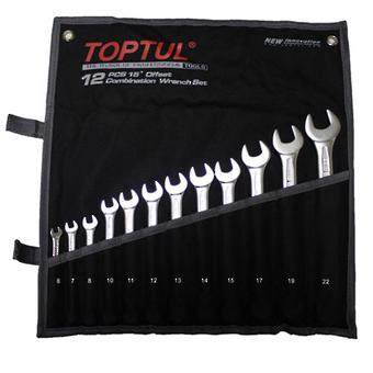 WRENCH R&OE SET 6-22mm 12pc TOPTUL image 0