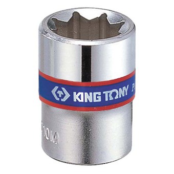 SOCKET 8pt 1/4 x 8mm KING TONY image 0