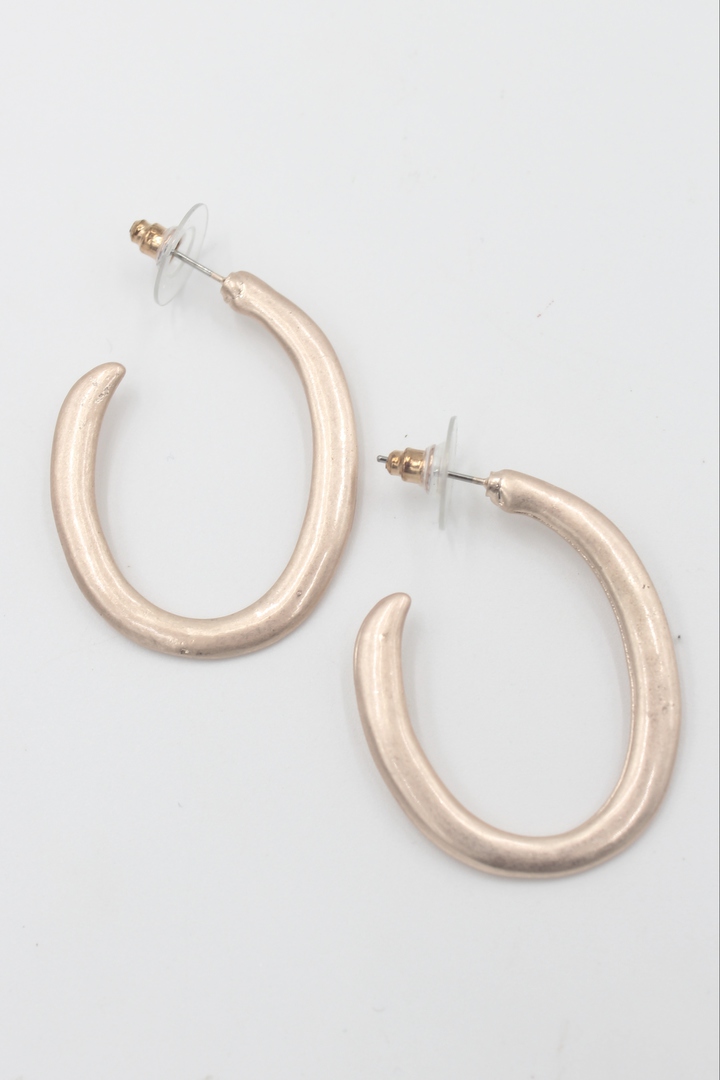 Rosewood Curve Earring image 0
