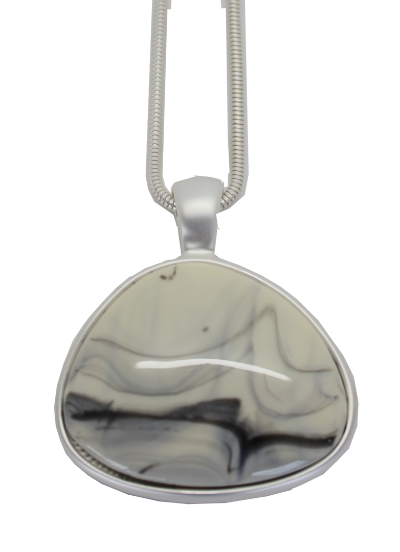 Marble Silver Pendant image 0