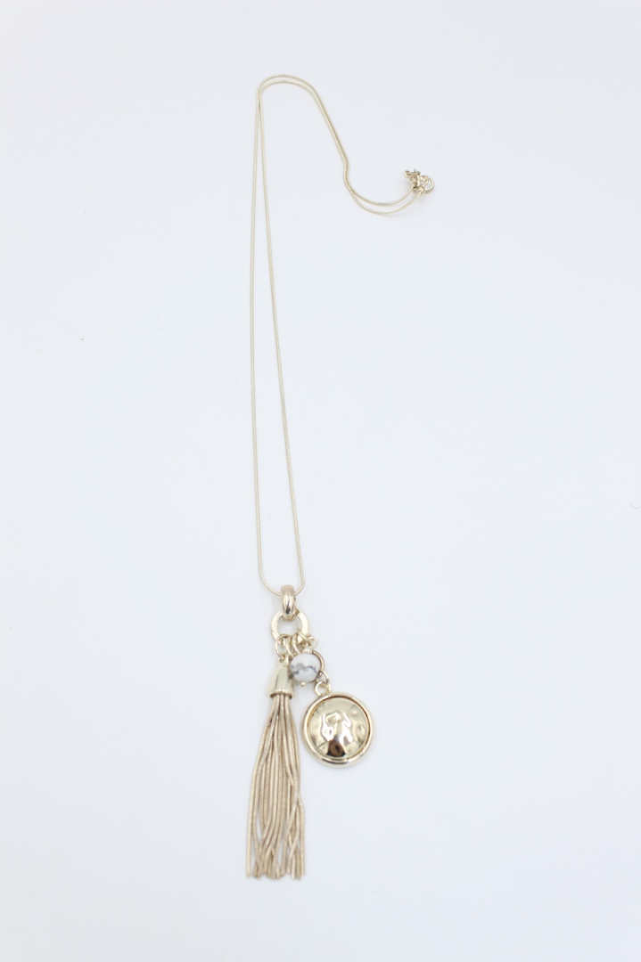 Flirt Gold Charm Necklace image 0
