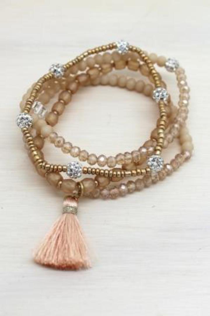 Seashell Pink Bracelet image 1