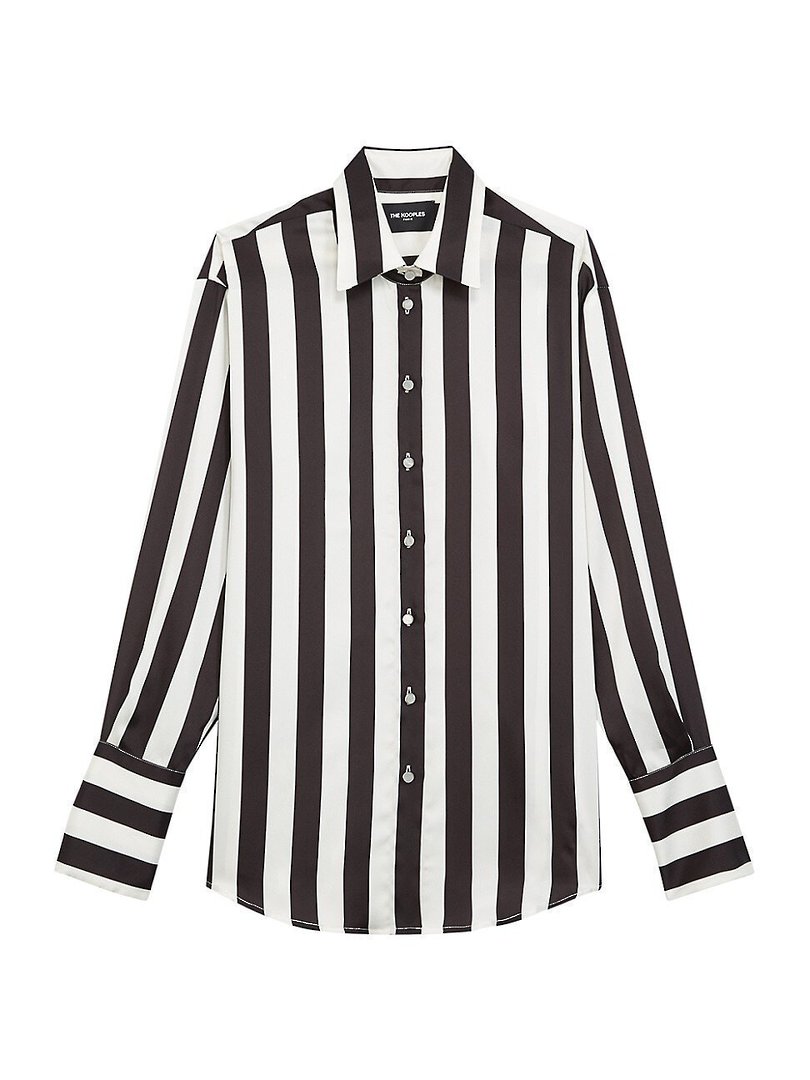 London Shirt Black Stripe Large image 6