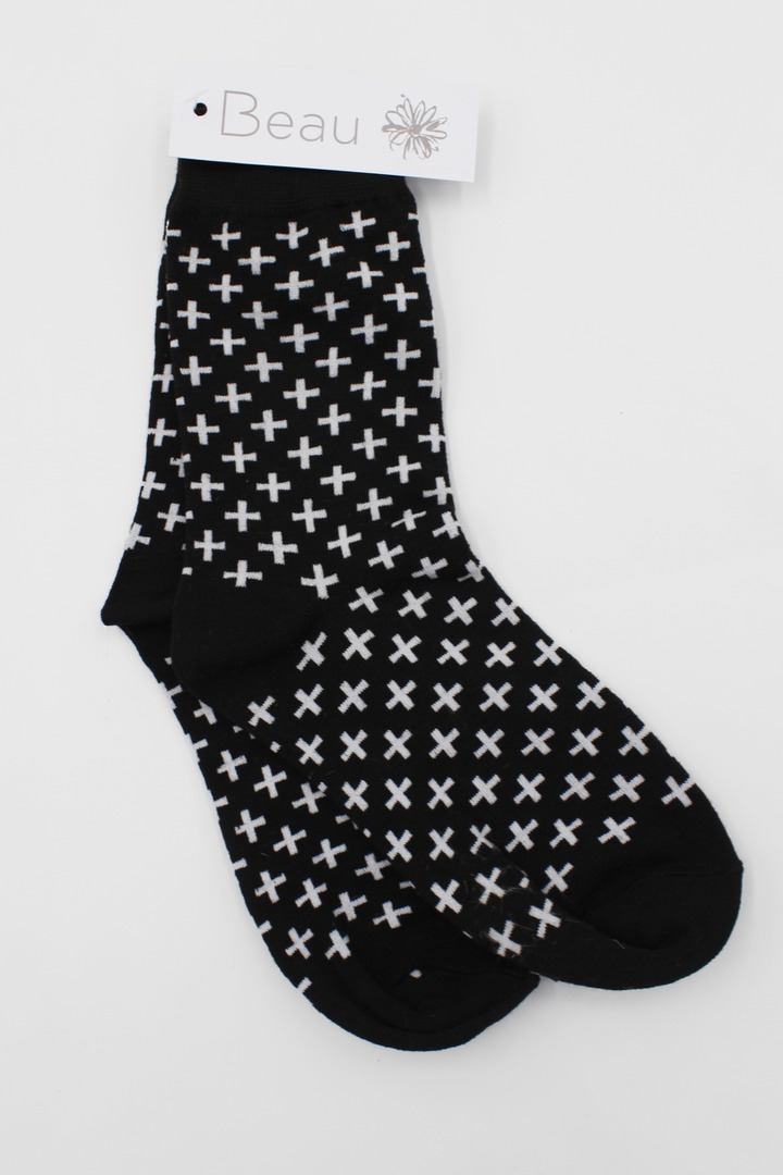 Monochrome Socks Pack of 3 image 1