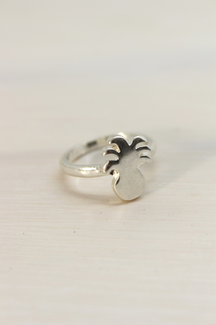 Pineapple Silver Ring image 0