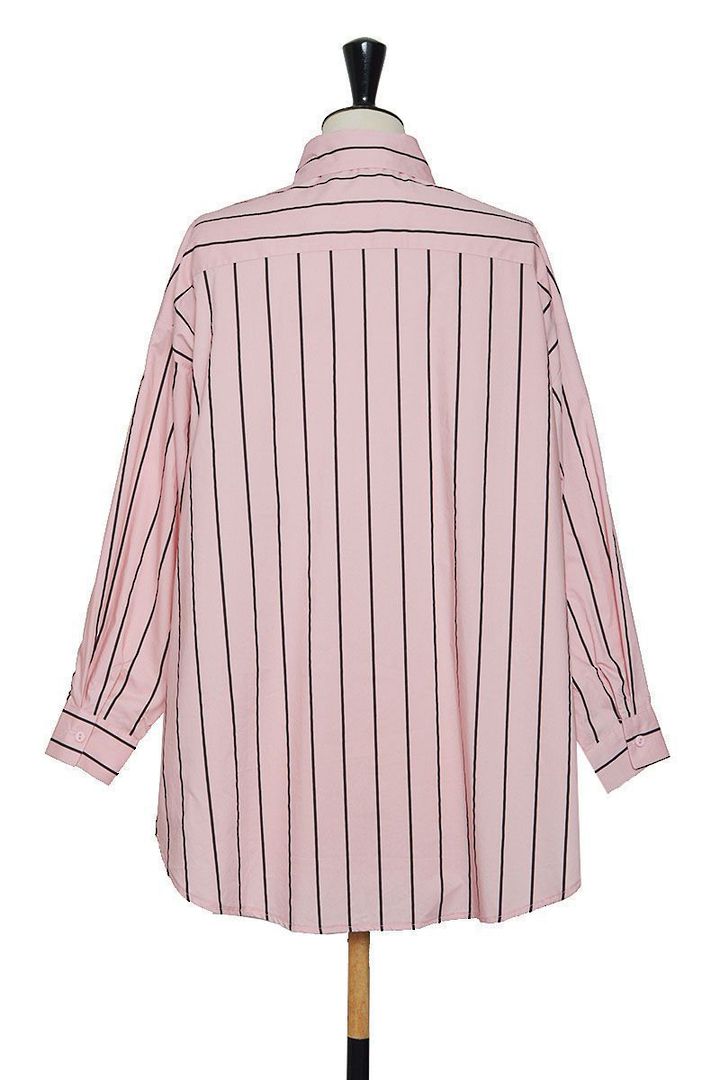 Hayley Strip Pink Shirt Small image 2
