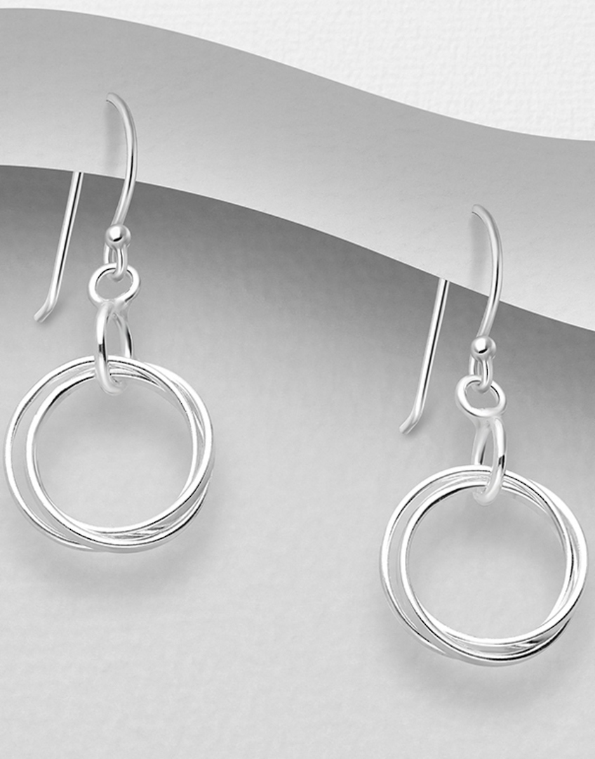 Sterling Silver Ring Earring image 0
