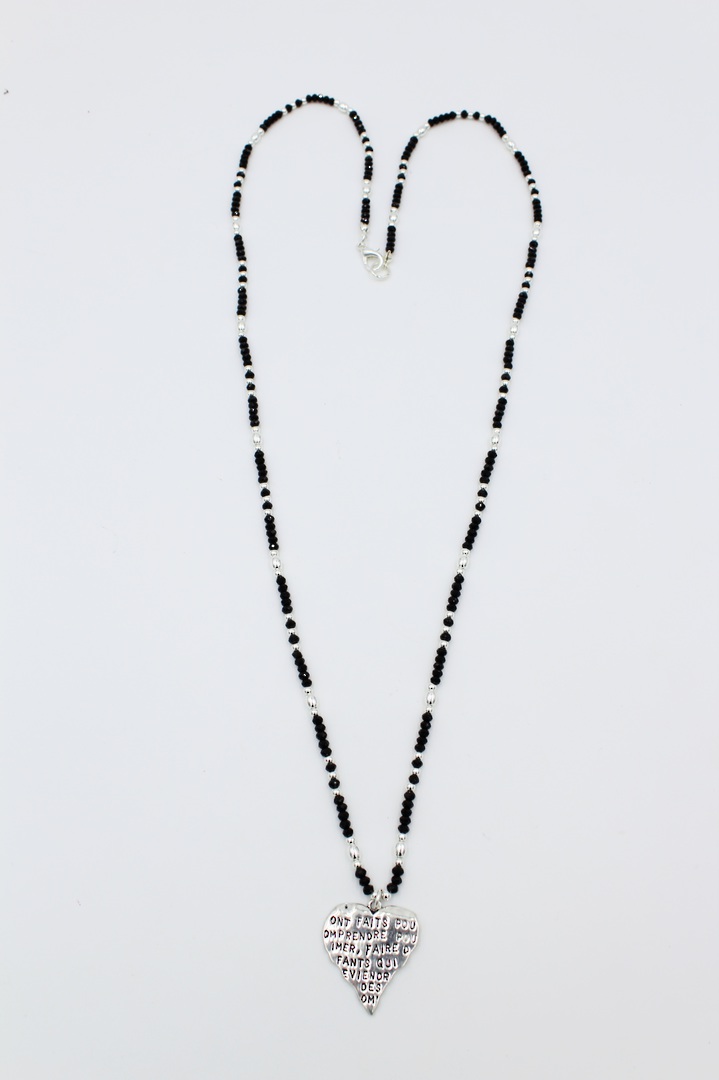 French Jet Necklace image 0