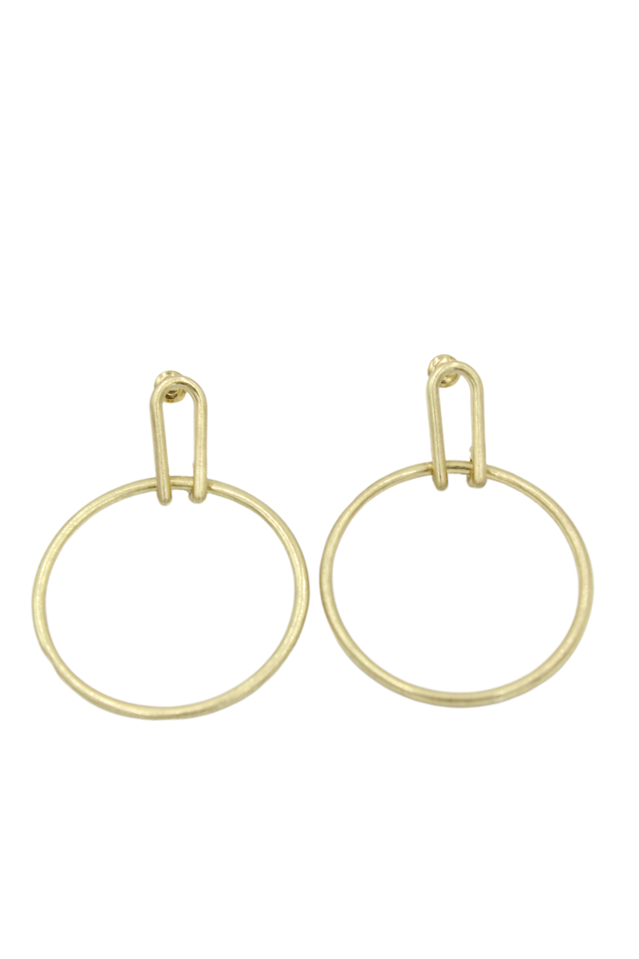 Loophole Gold Earrings image 0