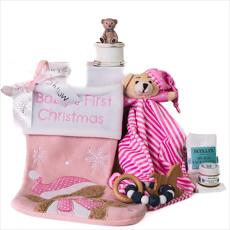 Baby's First Christmas Gift in Pink image 1