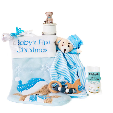 Baby's First Christmas Gift in Blue image 1