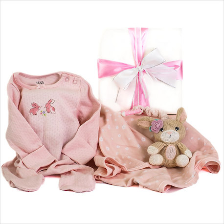 It's A Wrap Baby Gift - Pink image 1
