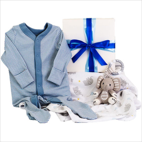 It's A Wrap Baby Gift - Blue image 0